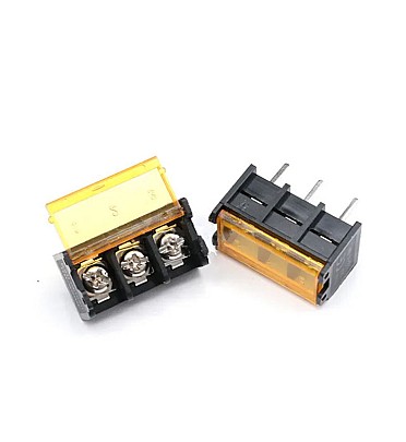Barrier Terminal Block 3Pin High Power With Cover (HB9500 -9.5mm)