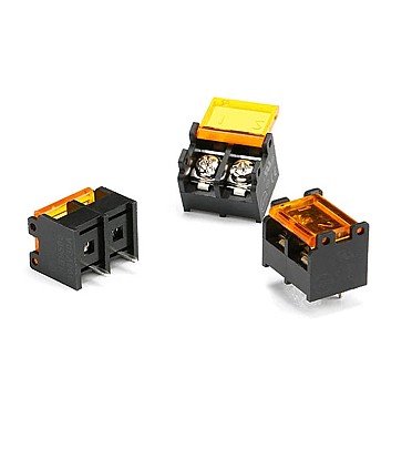 Barrier Terminal Block 2Pin High Power With Cover (HB9500 -9.5mm)