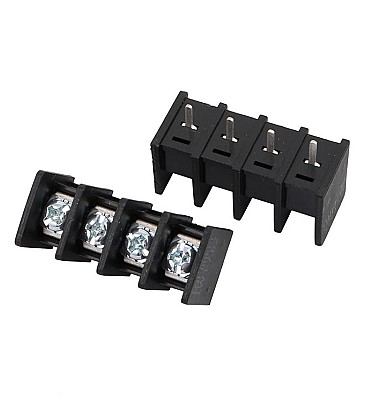 RP4 - 4 Pin Barrier Terminal Block Pitch 7.62mm