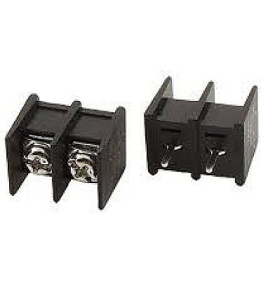 Barrier Terminal Block 2Pin High Power (Pitch:7.62mm)