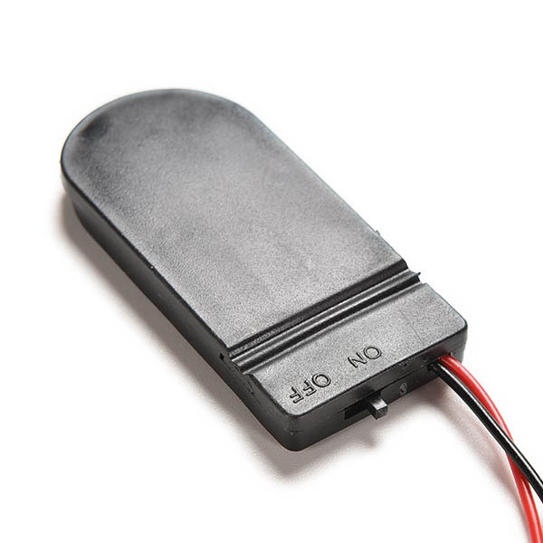 Double Coin Cell Battery Holder 2x CR2032 + On/Off Switch (6V)