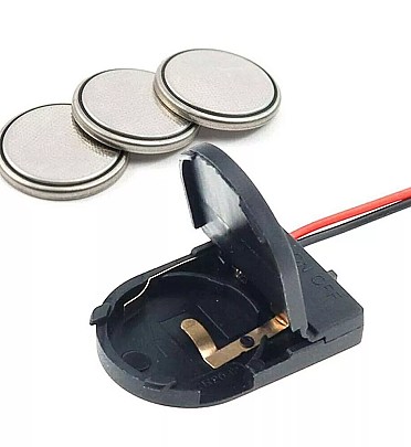 Coin Cell Battery Holder 1x CR2032 + On/Off Switch