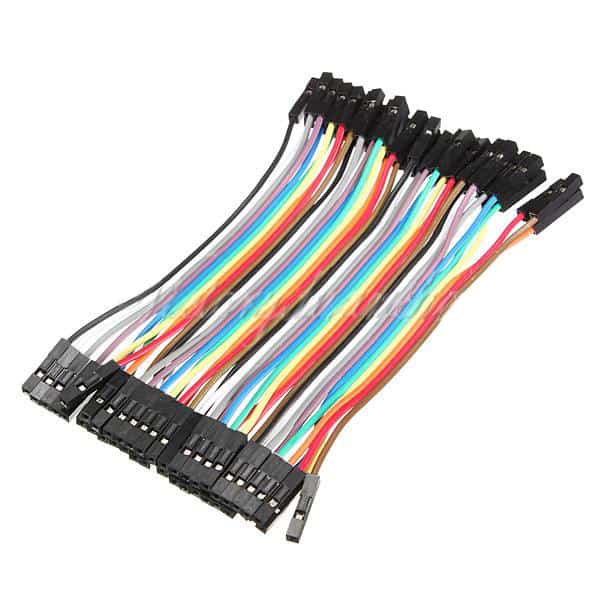 Jumper Wire 10cm FeMale to FeMale (1 wire)