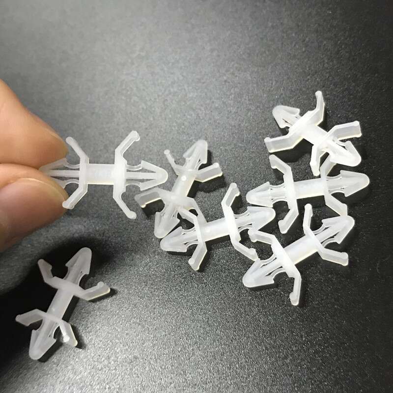 StandoFF Pcb Spacer Clips Plastic , Reverse Locking Nylon 7.5mmx3mm (XL-8)