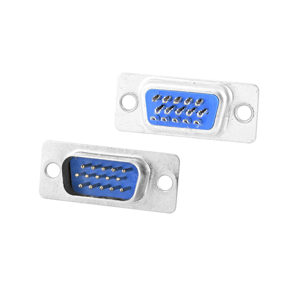 D-Sub 15Pin - 3 Raw VGA Connector Male (DB15) Solder Type