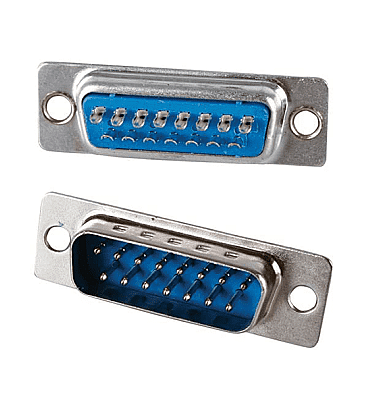 D-Sub 15Pin Connector Male (DB15) Solder Type