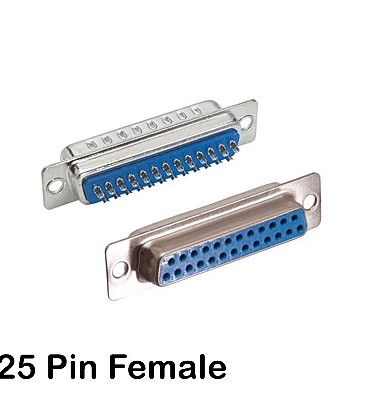 D-Sub 25Pin Connector FeMale (DB25) Solder Type