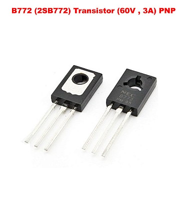 B772 (2SB772) Transistor (60V , 3A) PNP