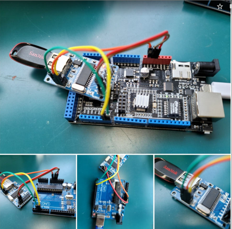 CH375S USB Disk Read/Write Module SPI host interface 6MHz Precise For Arduino