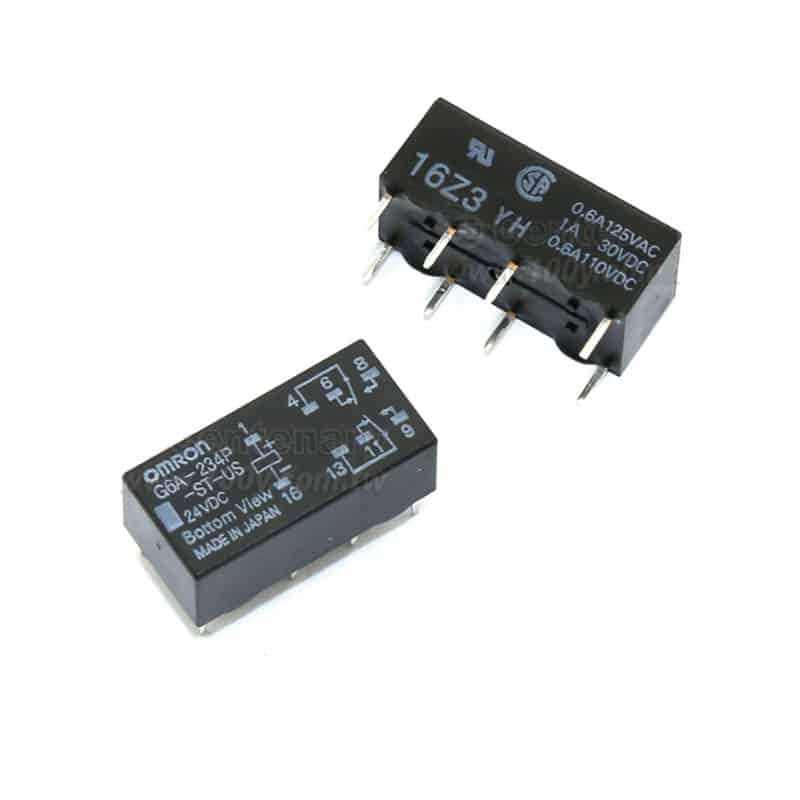 Relay 8pin (24VDC/1A) OMRON (G6A-234P)
