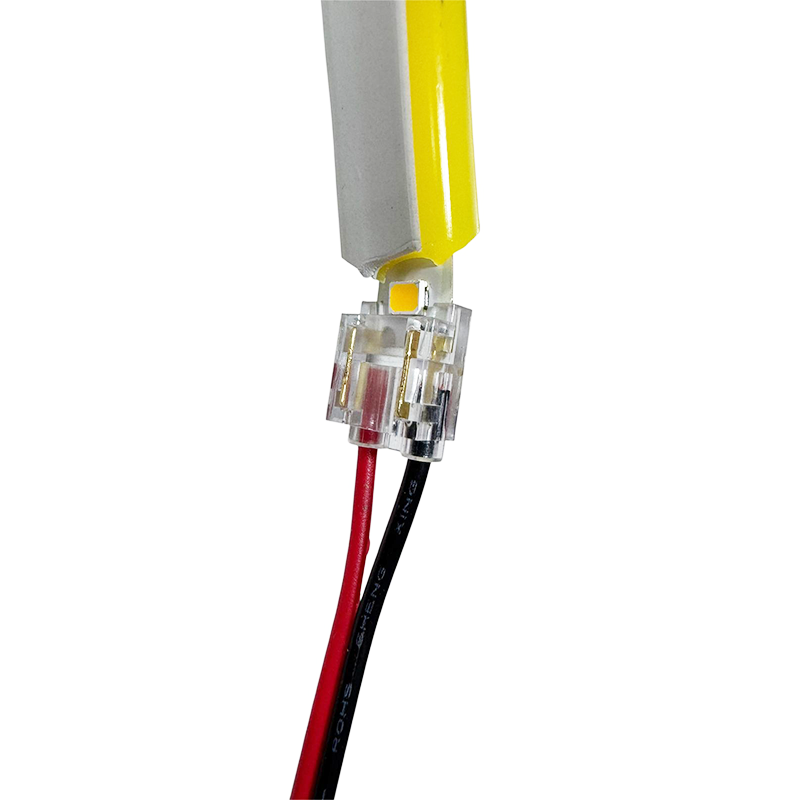 Neon LED Strip Light Connector With Wire