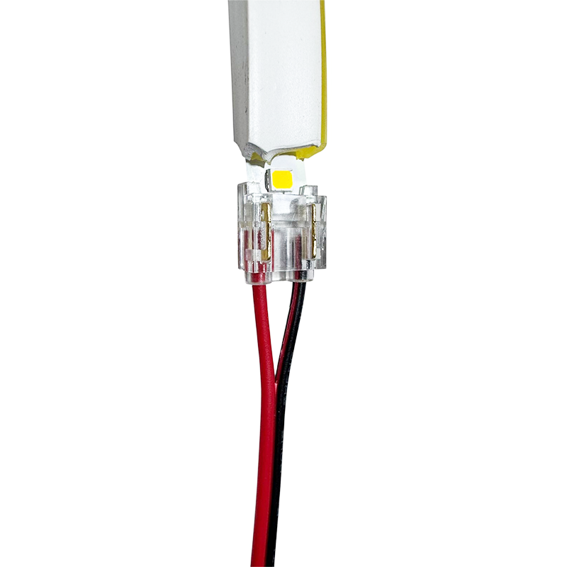Neon LED Strip Light Connector With Wire