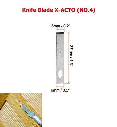 Knife Blade X-ACTO (NO.4) (1 PCS)
