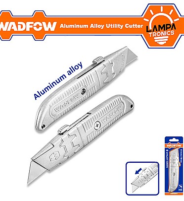 Aluminum Alloy Utility Cutter Knife (61x19mm) With out Blade WADFOW - WSK6661