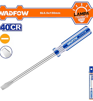 Screwdriver (-) (SL6.5x150mm) WADFOW - WSD5966