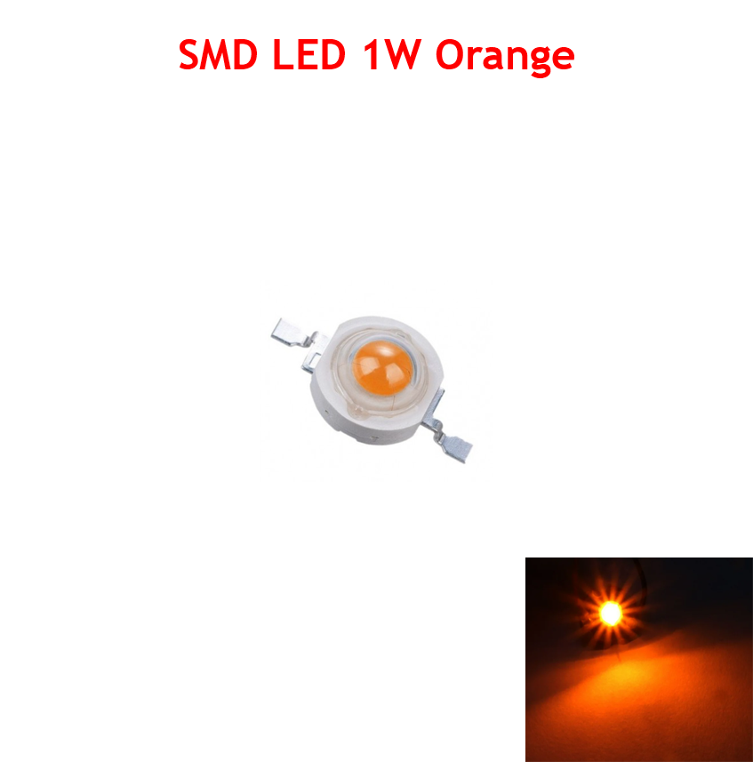 Led SMD 1W Orange - 2Pin