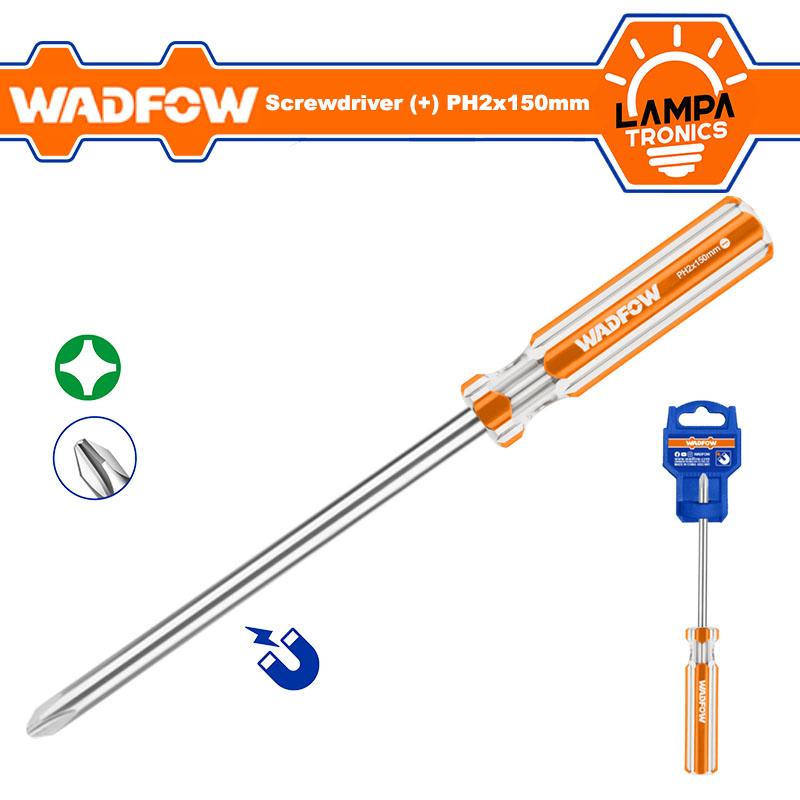 Screwdriver (+) (PH2x150mm)  WADFOW - WSD6226