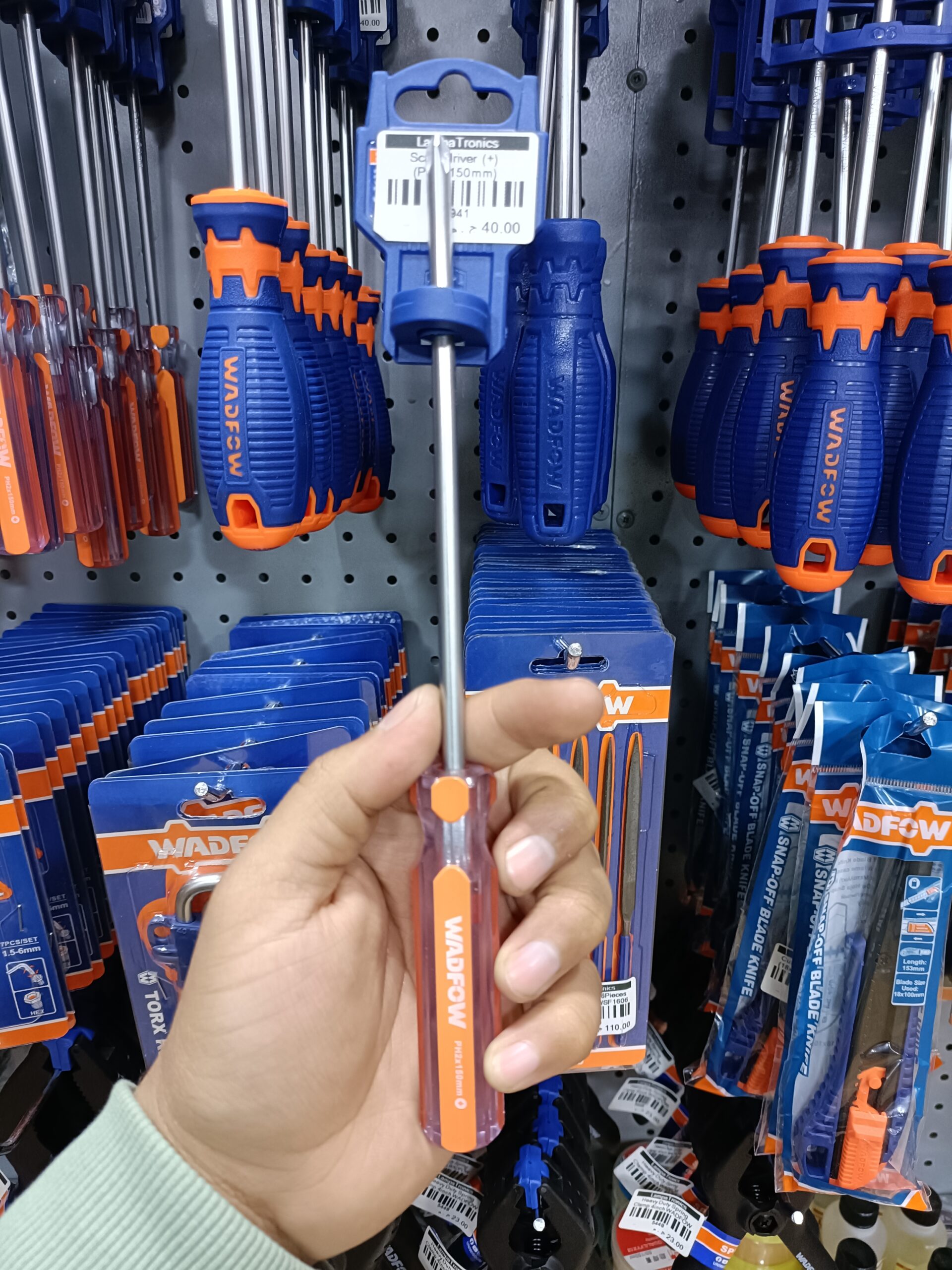 Screwdriver (+) (PH2x150mm)  WADFOW - WSD6226