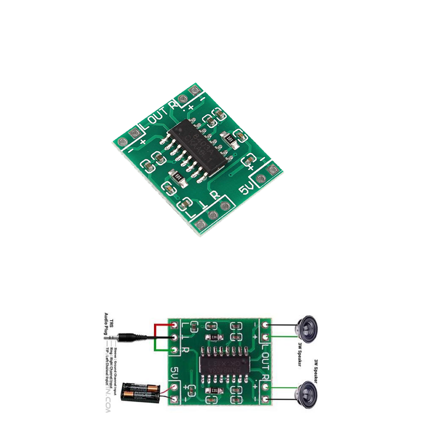 PAM8403 Mini Digital Audio Amplifier Board Module (DC-5V) Class D