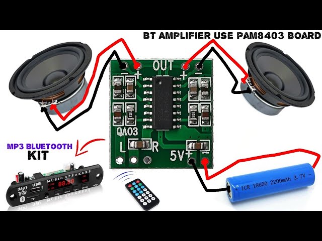 PAM8403 Mini Digital Audio Amplifier Board Module (DC-5V) Class D