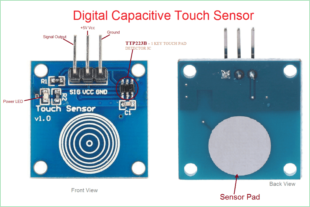 Capacitive Touch Sensor (TTP223-B)
