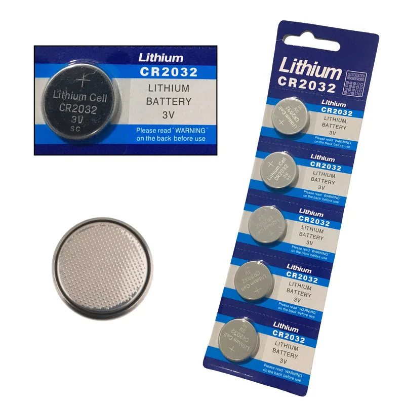 Battery CR2032 (3V Coin Type) (5PCS)