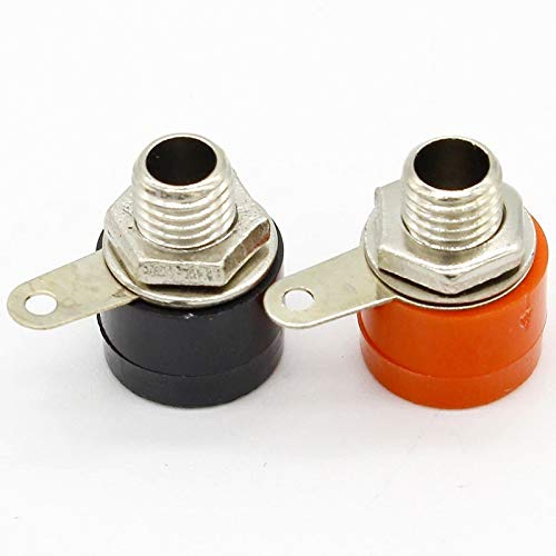 Banana Plug Short 4mm - Female - Red Color