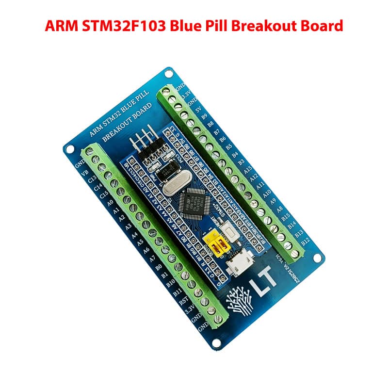 ARM STM32F103C Blue Pill Shield IO Expansion Breakout Board