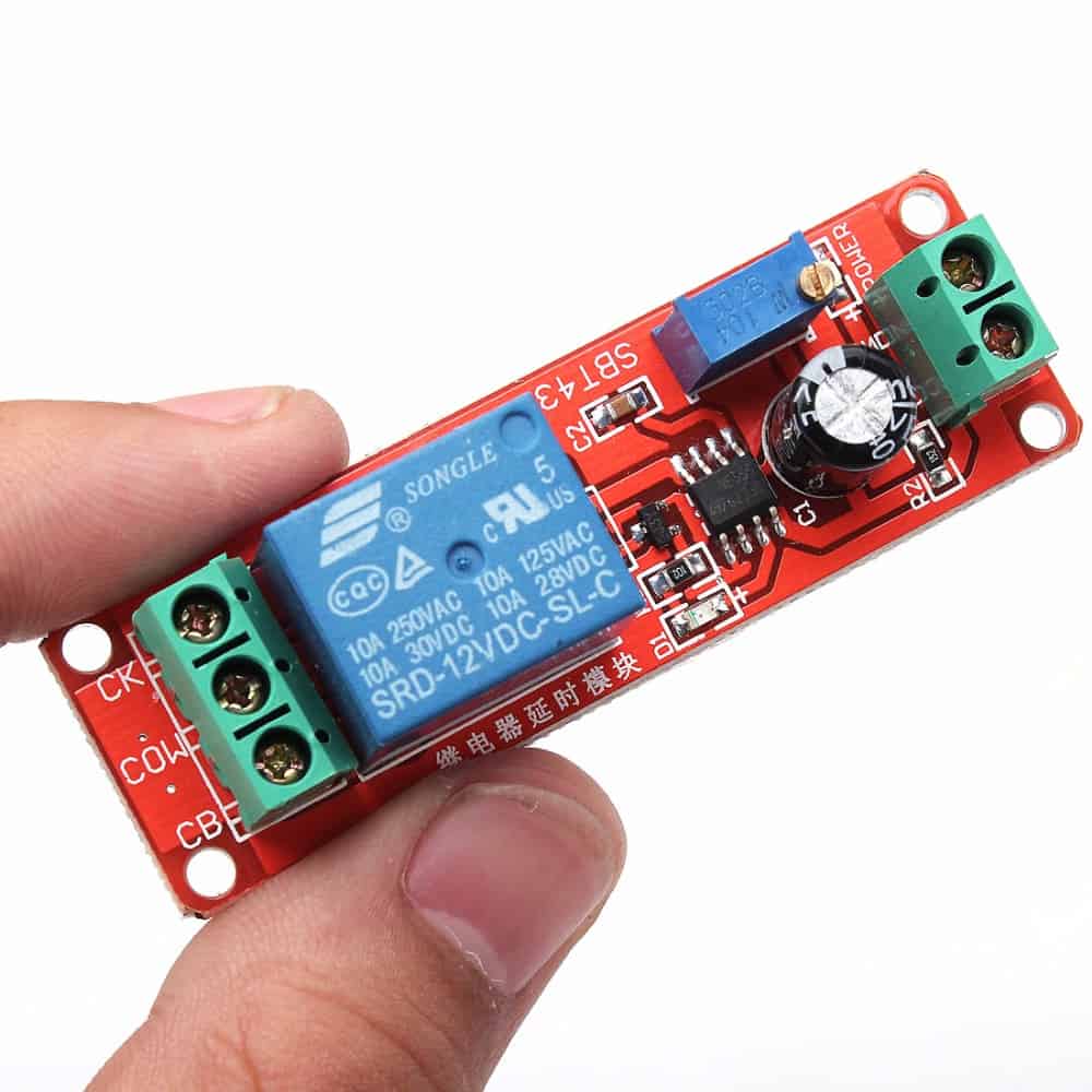 Delay Timer Monostable Switch Relay Module NE555 -12V