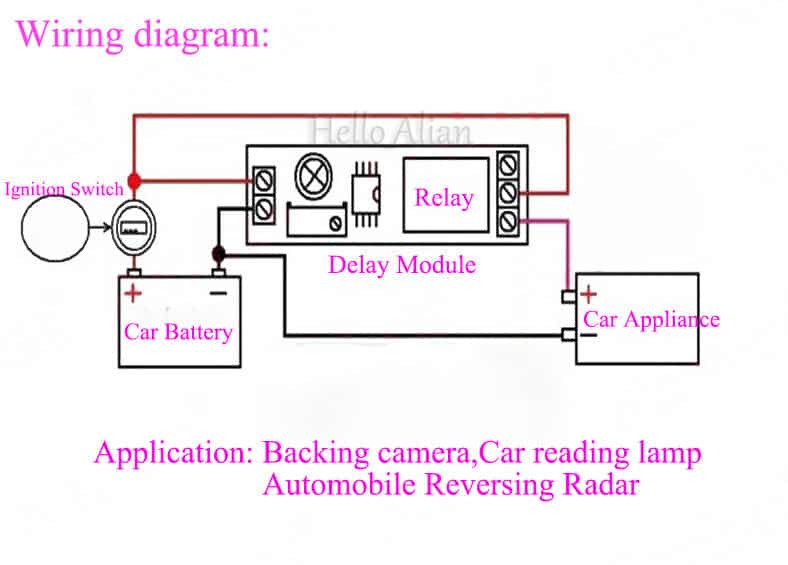 Delay Timer Monostable Switch Relay Module NE555 -12V