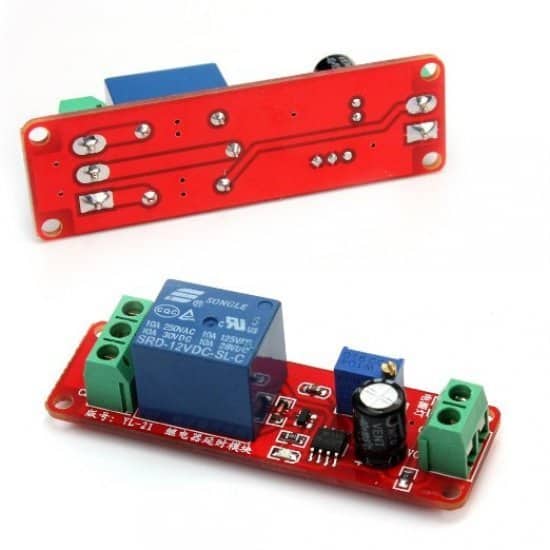 Delay Timer Monostable Switch Relay Module NE555 -12V