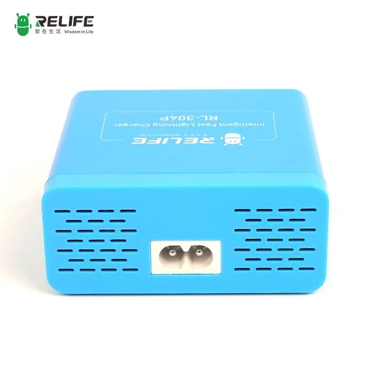 RELIFE (RL-304P) Smart 6-Port Digital Display Lightning Charger