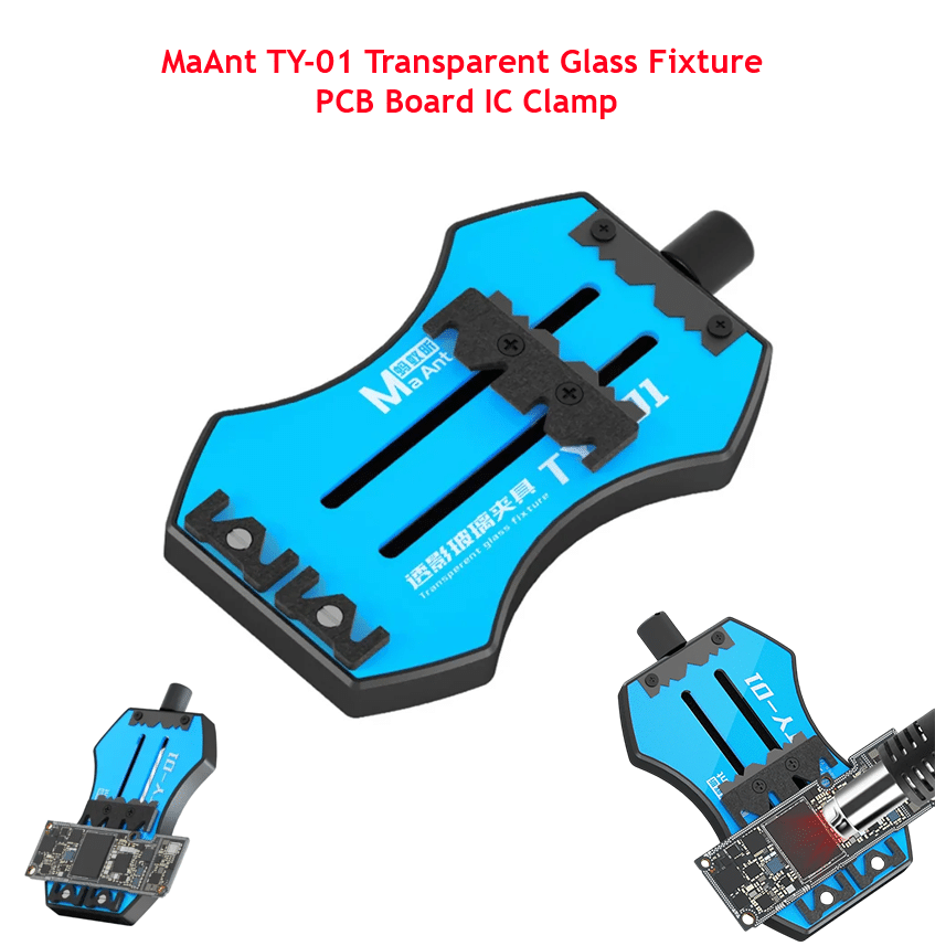 MaAnt TY-01 Transparent Glass Fixture PCB Board IC Clamp