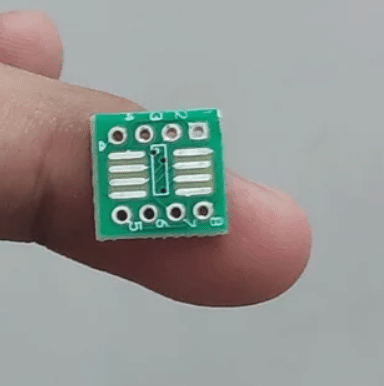 SMD Adapter PCB Board  SSOP/SOP TO DIP (SSop8 - 0.65mm)-(SOP8-1.27MM)