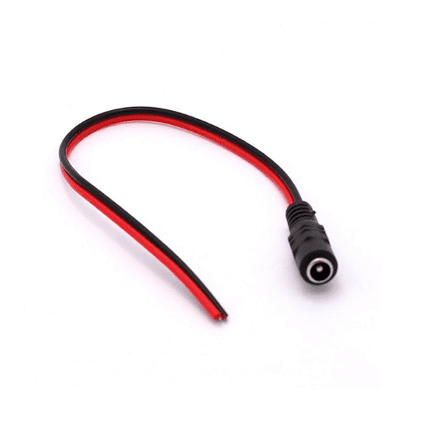 Female DC jack Connector with 20cm Wire