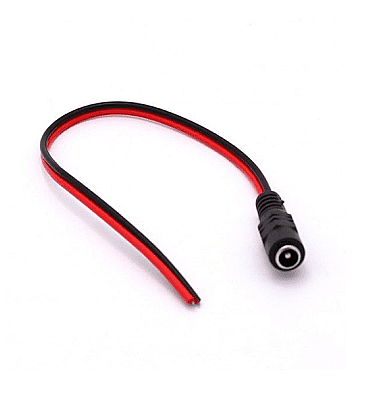 Female DC jack Connector with 20cm Wire