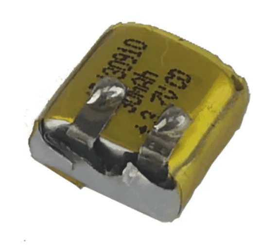 Battery Polymer (3.7V–50mAh) For Airpods or Bluetooth speaker