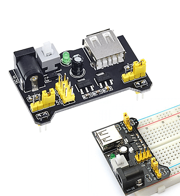 Breadboard Power Supply Module 3.3V 5V For MB102