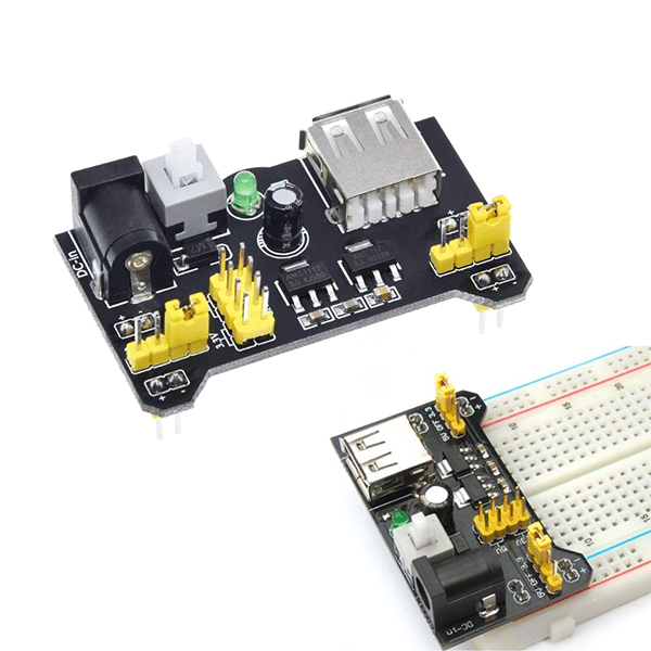 Breadboard Power Supply Module 3.3V 5V For MB102