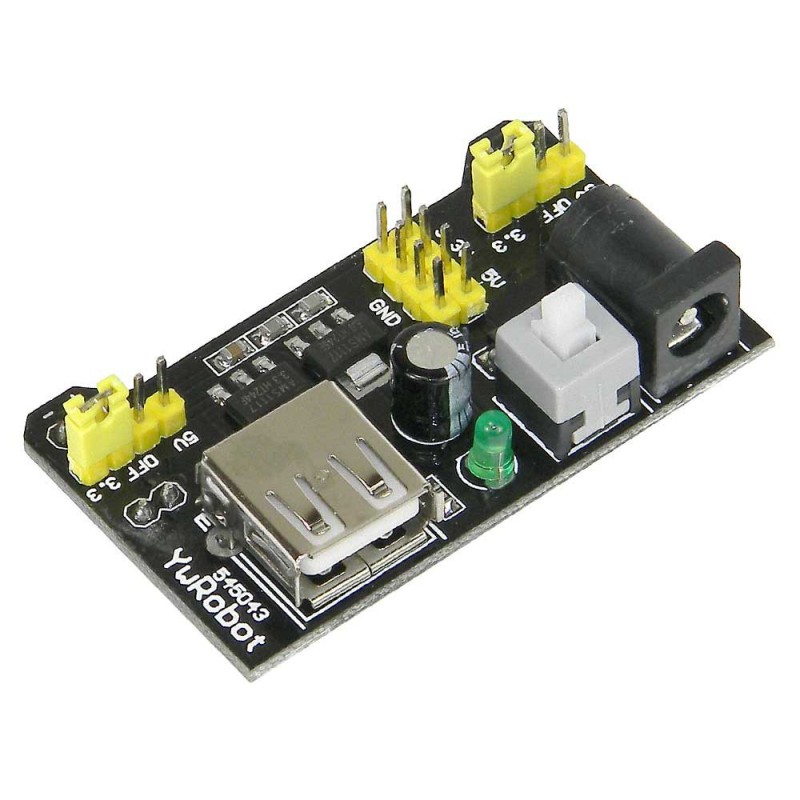 Breadboard Power Supply Module 3.3V 5V For MB102