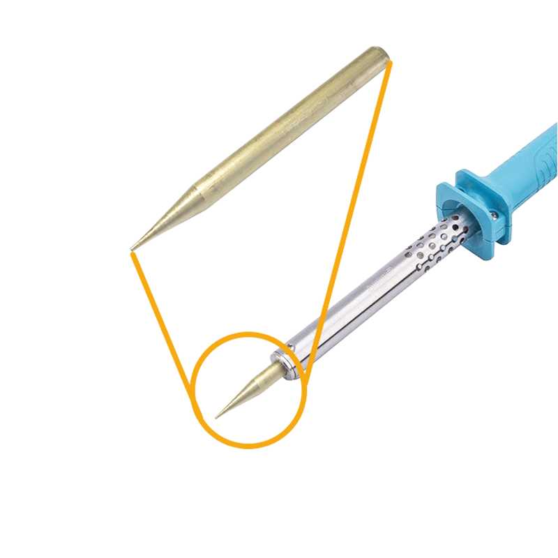 Soldering Iron Replacement Tip 40W (Yellow Copper)