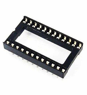 IC socket 24Pin (12+12) Wide