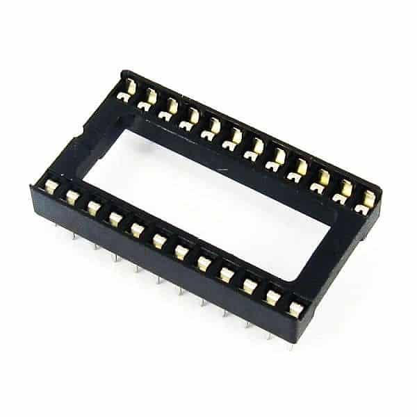 IC socket 24Pin (12+12) Wide