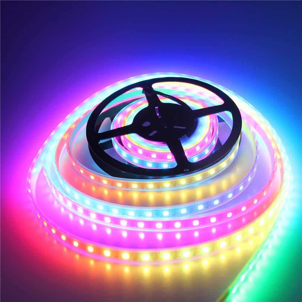 Led Strip WS2812 Addressable RGB 5050 LED soft strip WaterProof IP65 (60Led/M - 5V)