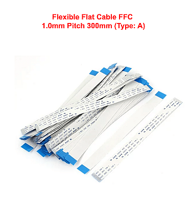 Flexible Flat Cable FFC (12Pin) 1.0mm Pitch 300mm (Type: A)