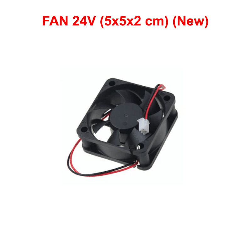 FAN 24V (5x5x2 cm) With Jst 2pin (New)