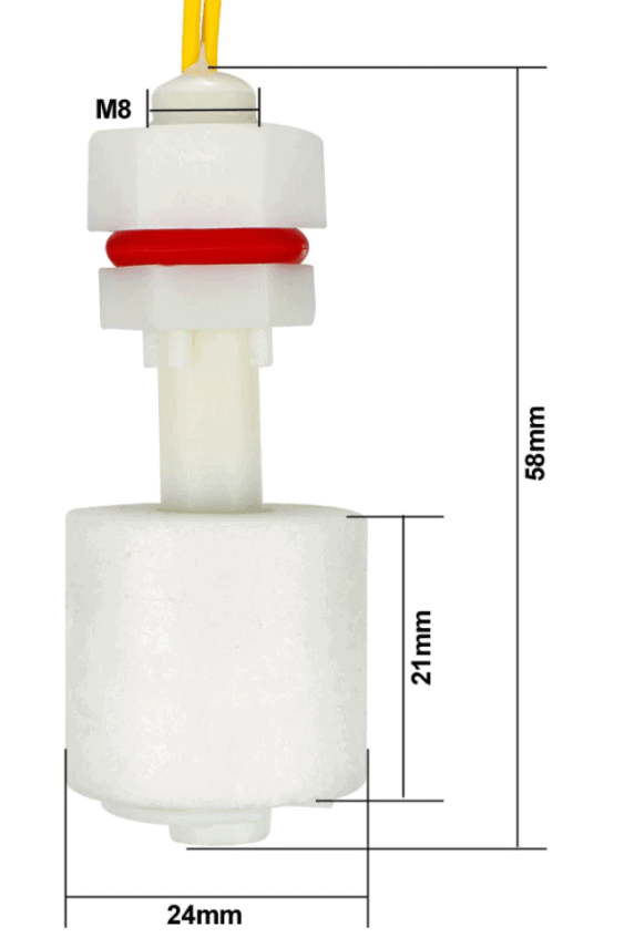 Water Level Sensor Vertical Float Switches Flow