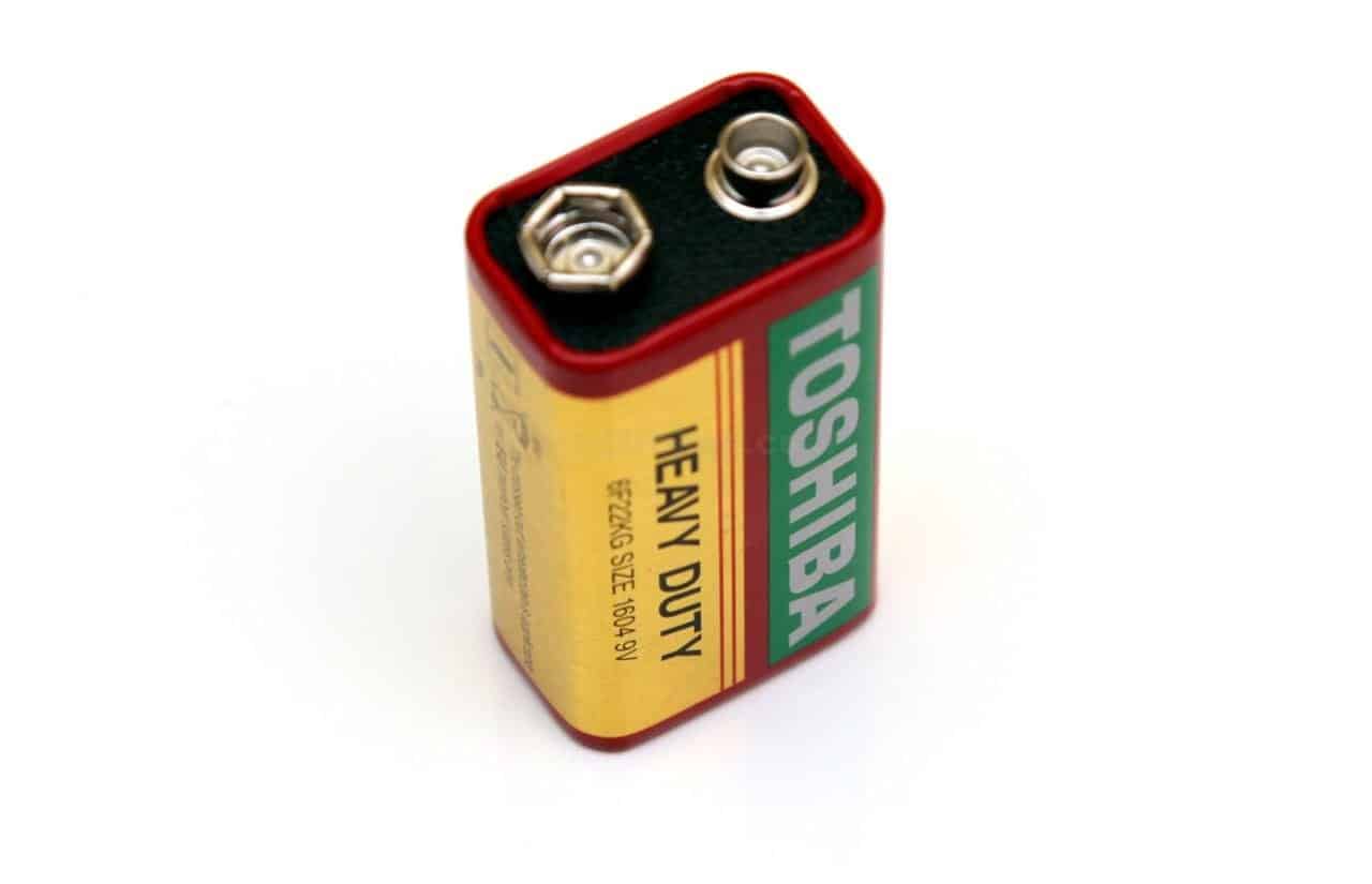 Battery 9V TOSHIBA