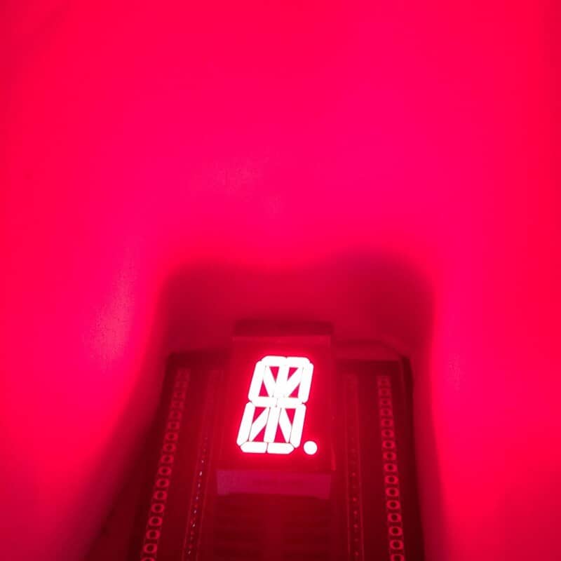 Seven segment 0.8 Inch 16digit Com.Cathode - RED