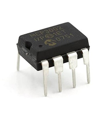 MCP3202 (10-Bit Analog To Digital Converters )